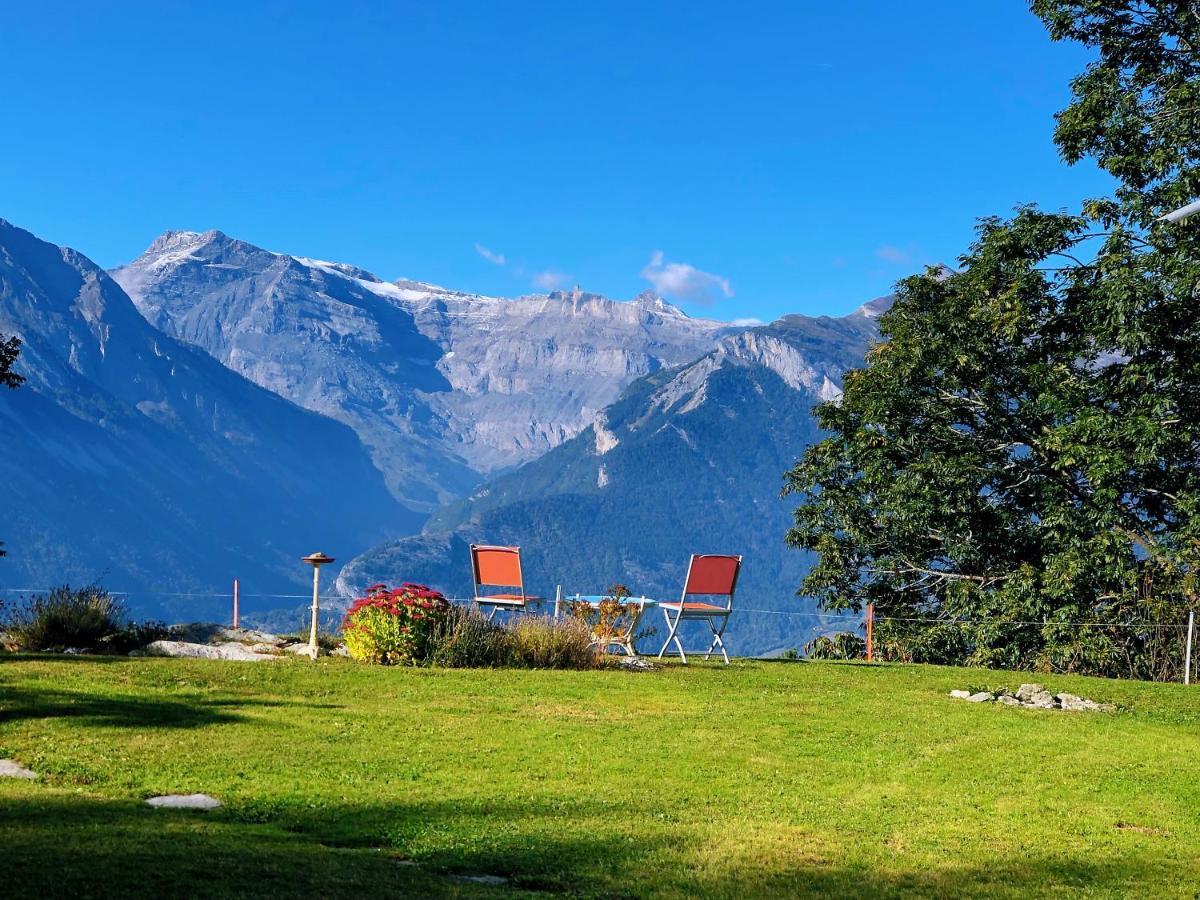 Magnifique Maison Pres Du Centre Nendaz Dış mekan fotoğraf