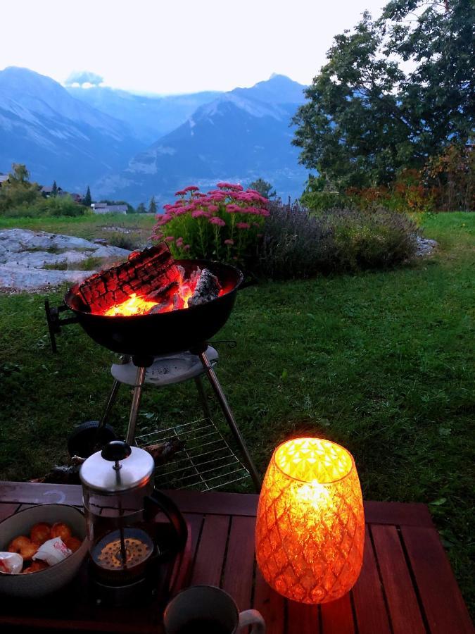 Magnifique Maison Pres Du Centre Nendaz Dış mekan fotoğraf
